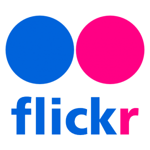 Flickr kuvapankki ikoni